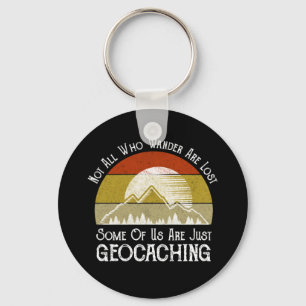Porte-clés Tous ceux qui errent ne sont pas perdus Geocaching