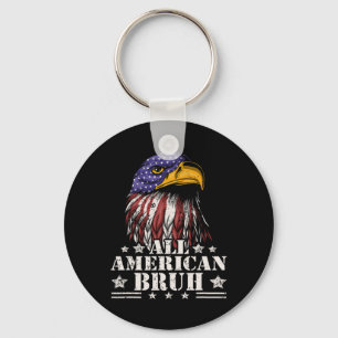 Porte-clés Tous les Américains 4 juillet garçons Ados patriot