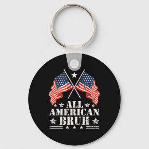 Porte-clés Tous les Américains 4 juillet garçons Ados patriot