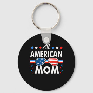 Porte-clés Tous les parents de maman américaine 4 juillet fam