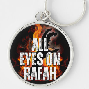 Porte-clés TOUS LES YEUX SUR RAFAH - Rafah Gaza Massacre de P