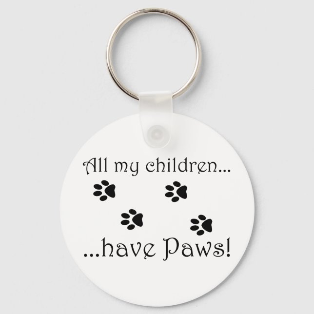 Porte-clés Tous mes enfants... (Recto)