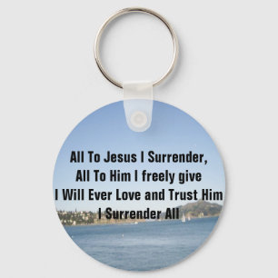 Porte-clés Tout à Jésus je me renonce
