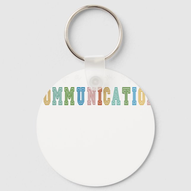 Porte-clés tout comportement est une forme de communication (Recto)