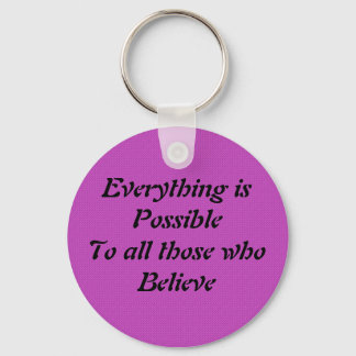 Porte-clés Tout est possible