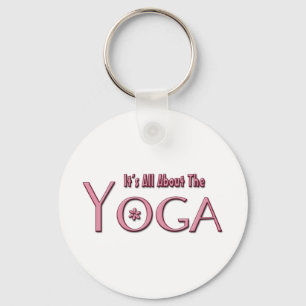 Porte-clés Tout est sur le yoga
