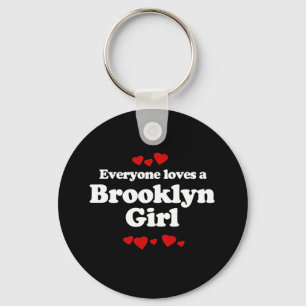 Porte-clés Tout le monde aime un T-shirt Brooklyn Girl