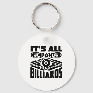 Porte-clés Tout sur Billard Billard Billard Billard Joueur am