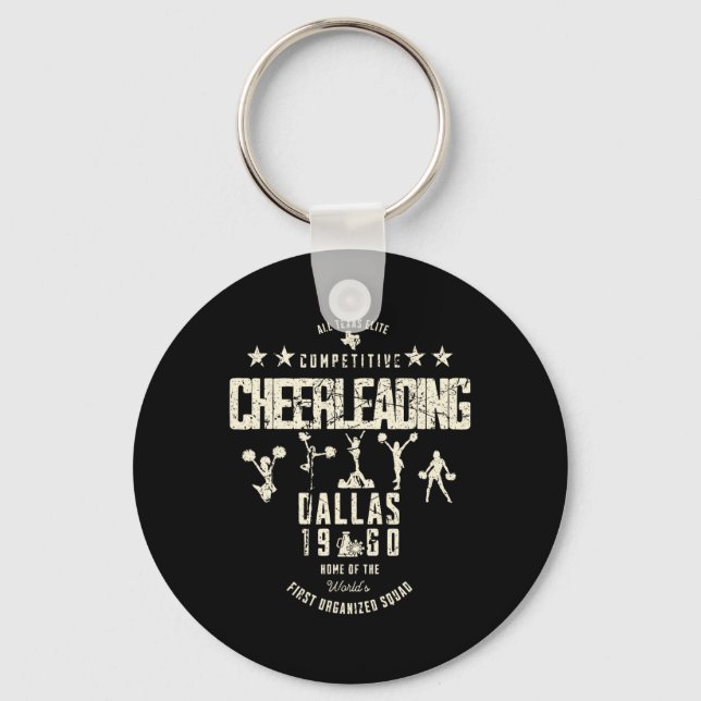 Porte-clés Tout Texas Elite Competitive Cheerleading Dallas 1 (Recto)