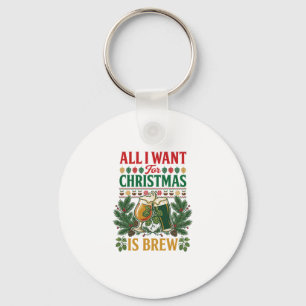 Porte-clés Tout Verre à bière de Noël Brew Pins Hops
