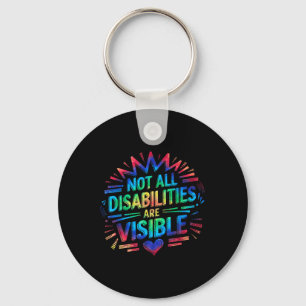 Porte-clés Toutes les handicaps ne sont pas visibles Cool Han