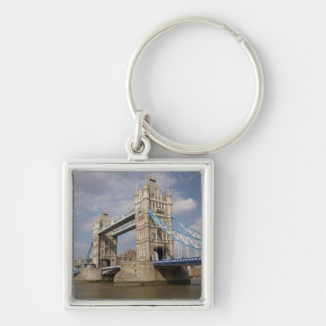 Porte-clés Tower Bridge et la Tamise, Londres, (Devant)