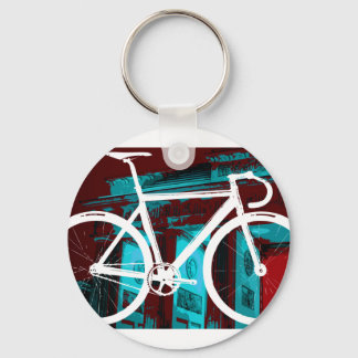 Porte-clés Track Bike Berlin - rouge bleu