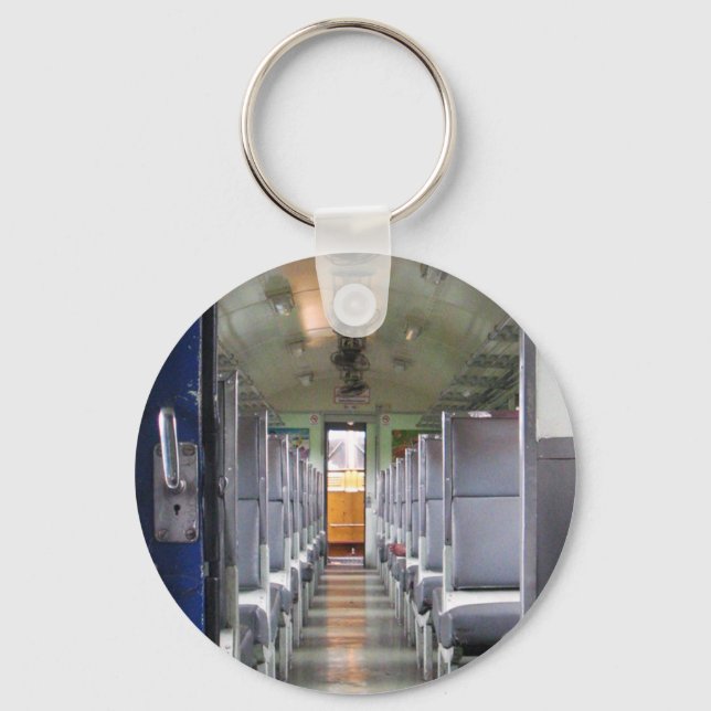 Porte-clés Train Carriage Thailand ... Southeast Asia Travel (Recto)