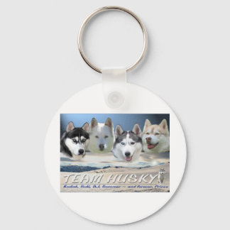 Porte-clés traîneau à chien