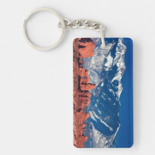 Porte-clés Traînée équilibrée de roche
