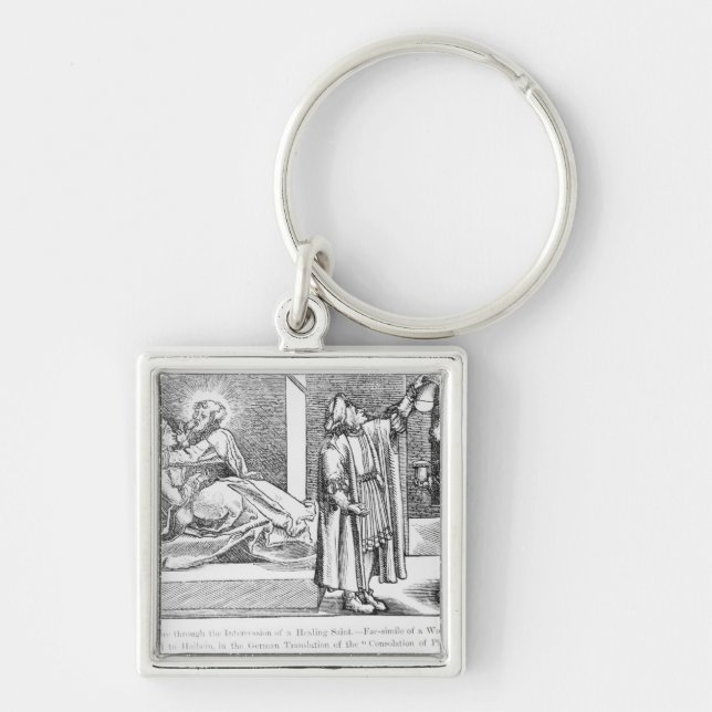 Porte-clés Traitement par l'intervention d'une guérison (Devant)