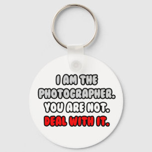 Porte-clés Traiter Avec... Funny Photographe