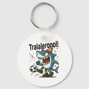 Porte-clés Tralalero Tralala Anniversaire de Football de Brai