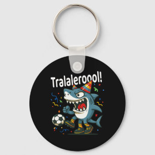 Porte-clés Tralalero Tralala Garçons de football italiens Bra