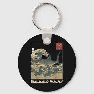 Porte-clés Tralalero Tralala Shark Italien Brainrot meme Japa