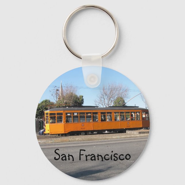 Porte-clés Tramway de San Francisco (Recto)