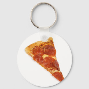Porte-clés Tranche de pizza - une tranche de pizza