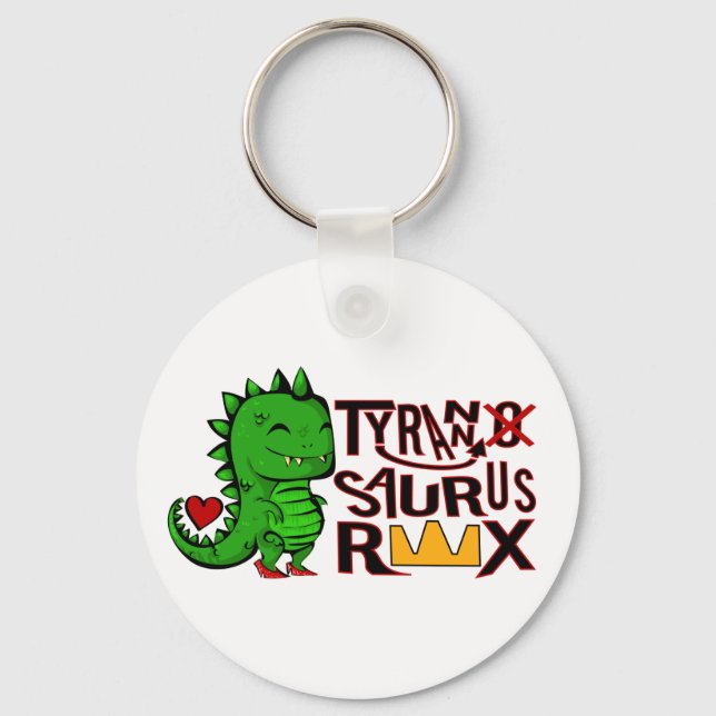 Porte-clés Tranny Saurus Rex (Recto)