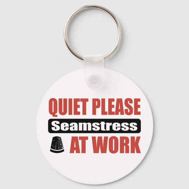Porte-clés Tranquille S'Il Vous Plaît Le Stress Au Travail (Recto)