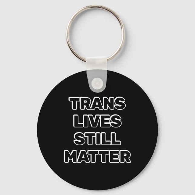 Porte-clés Trans vit encore - Trans Rights (Recto)