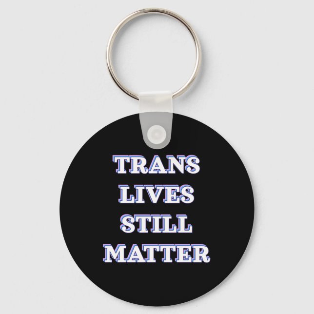 Porte-clés Trans vit encore - Trans Rights 1 (Recto)