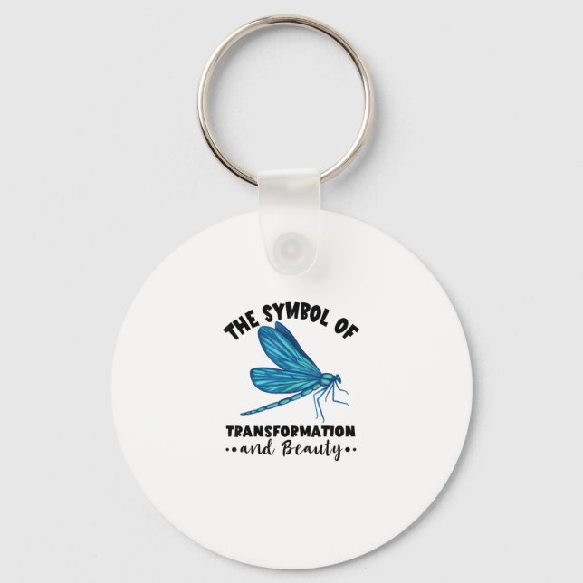 Porte-clés Transformation Beauty Nature Insect Dragonflies Dr (Recto)