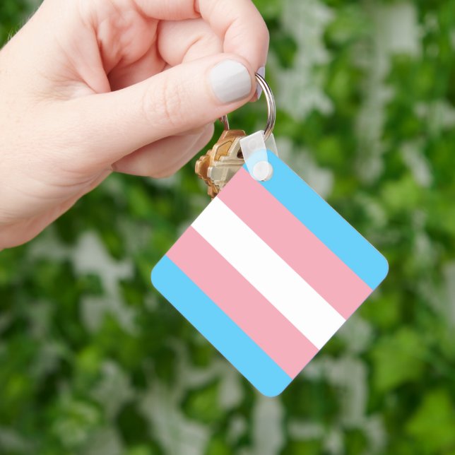 Porte-clés Transgender Pride Magnet (main)