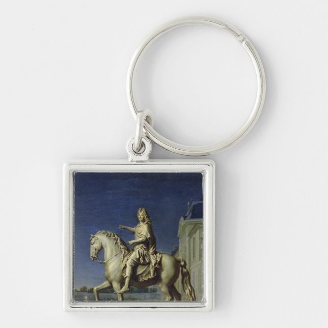 Porte-clés Transport de la statue équestre de Louis (Devant)
