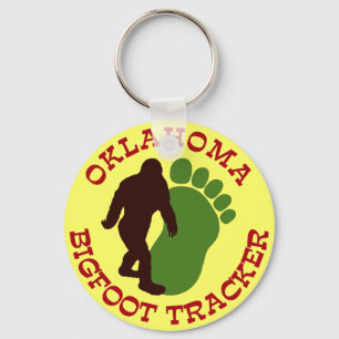 Porte-clés Traqueur de l'Oklahoma Bigfoot