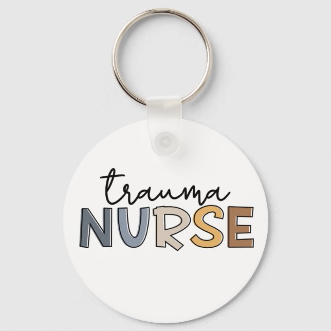 Porte-clés Trauma Infirmière Trauma Infirmière (Recto)