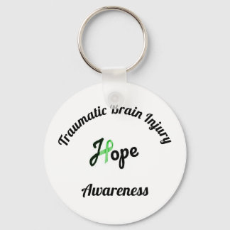 Porte-clés Traumatic Brain Injury Awareness Key Chain