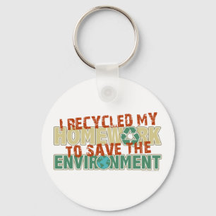 Porte-clés Travail Recyclé