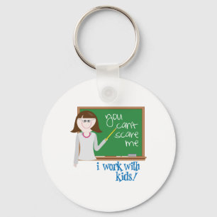 Porte-clés Travailler avec les enfants