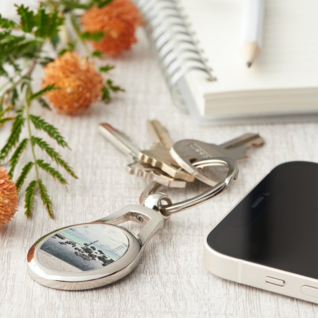 Porte-clés travelog_3 métal (Côté )