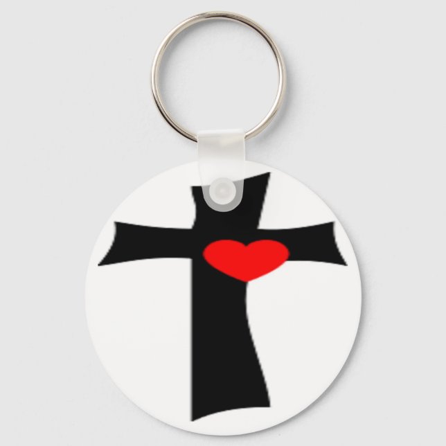 PORTE-CLÉS TRAVERSER LE COEUR ROUGE (Recto)