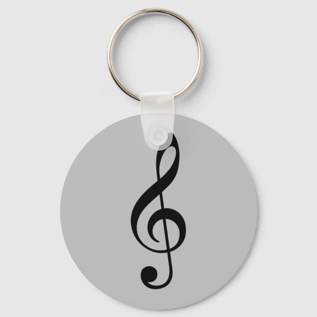 Porte-clés trebble clef icon (Recto)