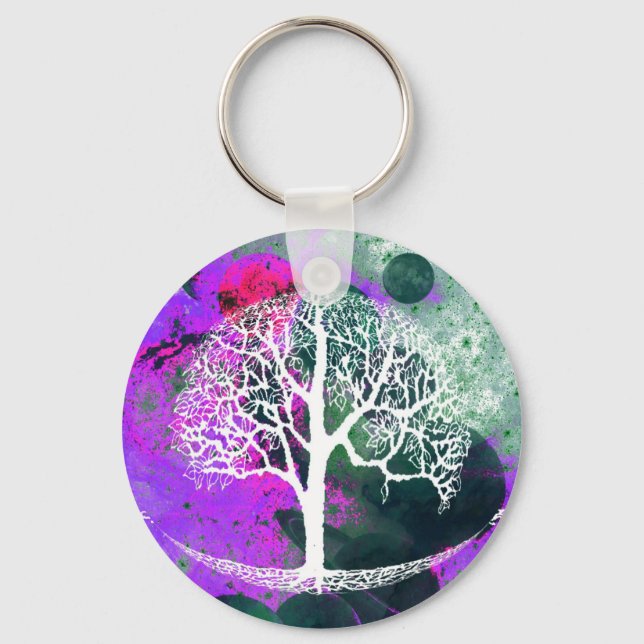Porte-clés Tree of Life Galaxy (Recto)
