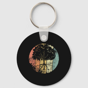 Porte-clés Tree Vintage Nature Protection De l'environnement
