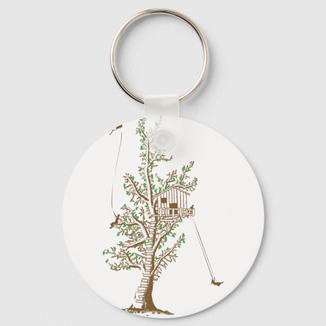 Porte-clés Treehouse (Recto)