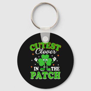 Porte-clés Trèfle drôle le plus mignon du patch St-Patric