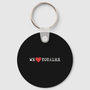 Porte-clés Trending #WELOVEYOUALEX Prix du cancer du pancréas