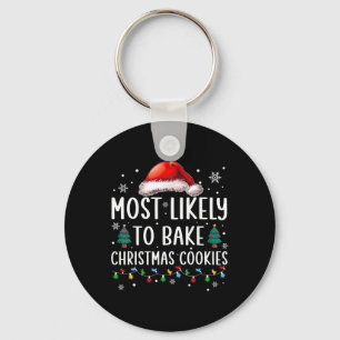 Porte-clés Très Probable De Faire Cuire Des Cookies De Noël F