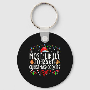 Porte-clés Très Probable De Faire Cuire Des Cookies De Noël F