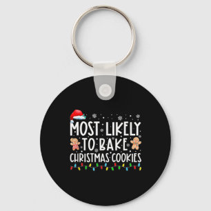 Porte-clés Très Probable De Faire Cuire Des Cookies De Noël F
